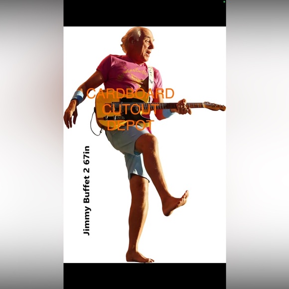 Jimmy Buffet Life Size Cardboard CutoutFree Shipping